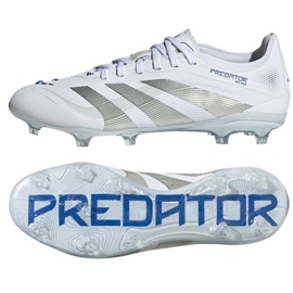Adidas Predator Pro FG ID3857 fehér és ezüst