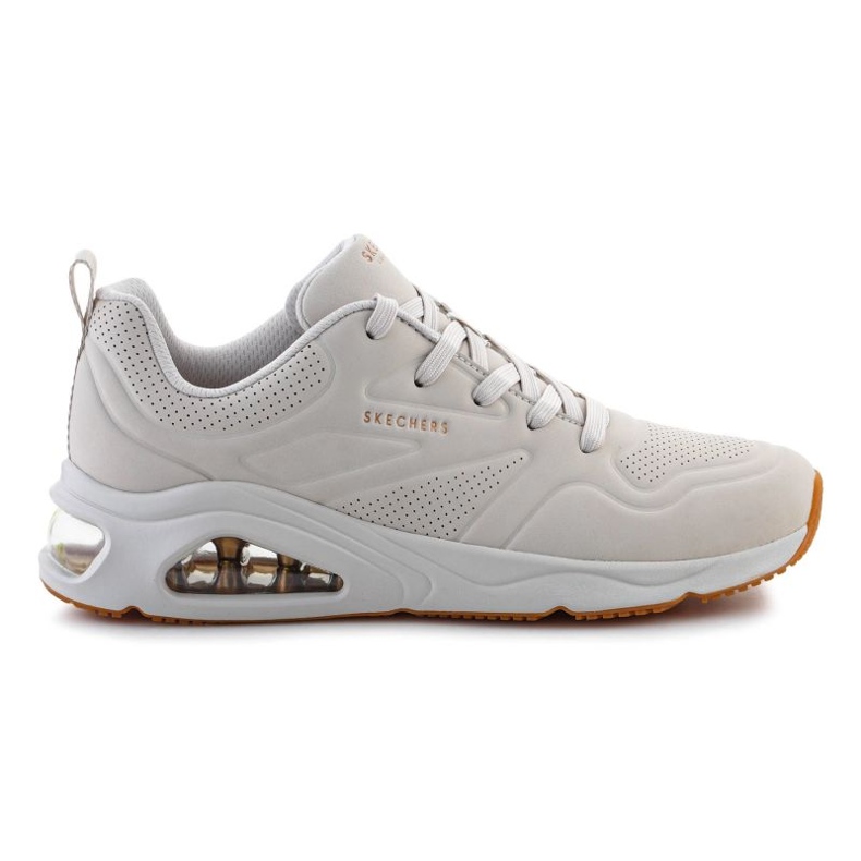 SKECHERS TRES-AIR UNO MAZING COOCS 177390-OFFWT BEIGE bézs