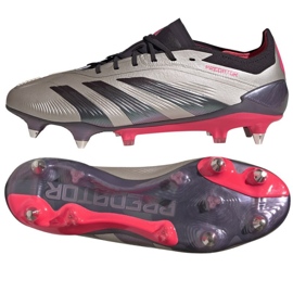 Adidas Predator Elite SG ID0913 cipő szürke-fekete
