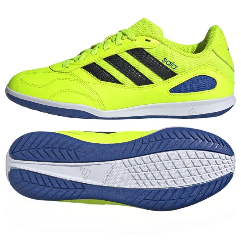 Adidas Super Sala III JP5273 limecipőben zöld