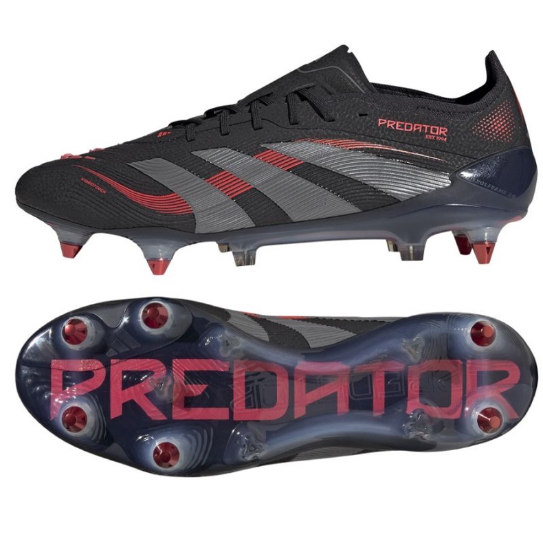 Adidas Predator Elite SG ID3852 cipő fekete