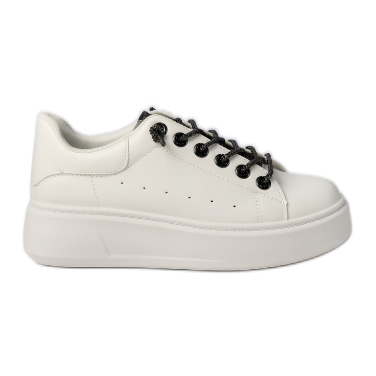 Női fehér és fehér sport cipők