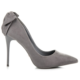 Seastar Magassarkú masnival szürke Seastar Magassarkú masnival szürke