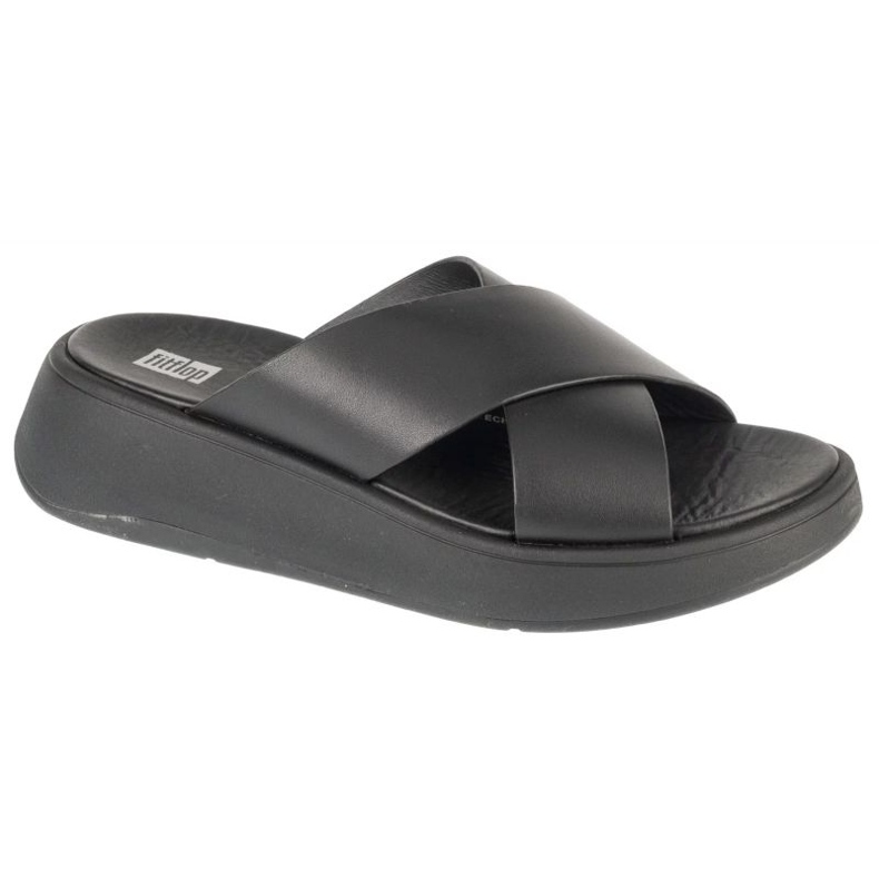 Fitflop f-módos lapos formájú cipők FW5-090 fekete Fitflop f-módos lapos formájú cipők FW5-090 fekete