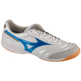 Labdarúgó -cipő Mizuno Morelia Sala Pro a Q1GA241325 -ben fehér