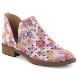 M.Daszyński M. Dasyński Boots SA62-102 OpenWork lila