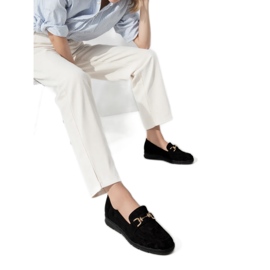 Női Lunova Black Loafers fekete Női Lunova Black Loafers fekete