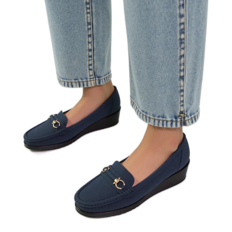 Női Mirena Blue Loafers kék
