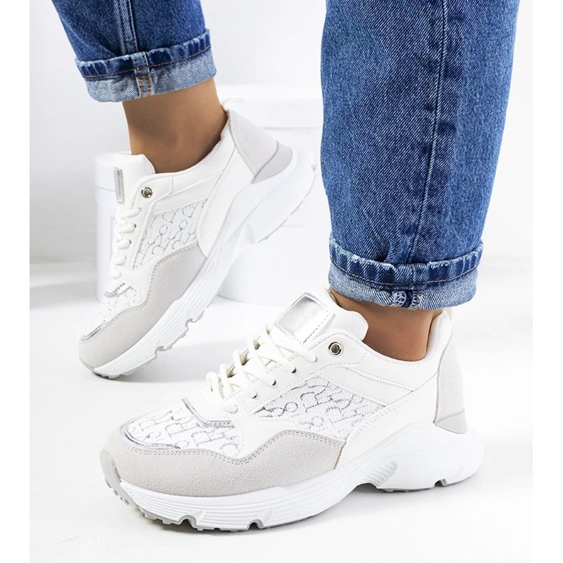 D/GMR Női fehér Viale tornacipő szürke D/GMR Női fehér Viale tornacipő szürke