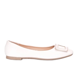 D/GMR Purvis fehér balerinák