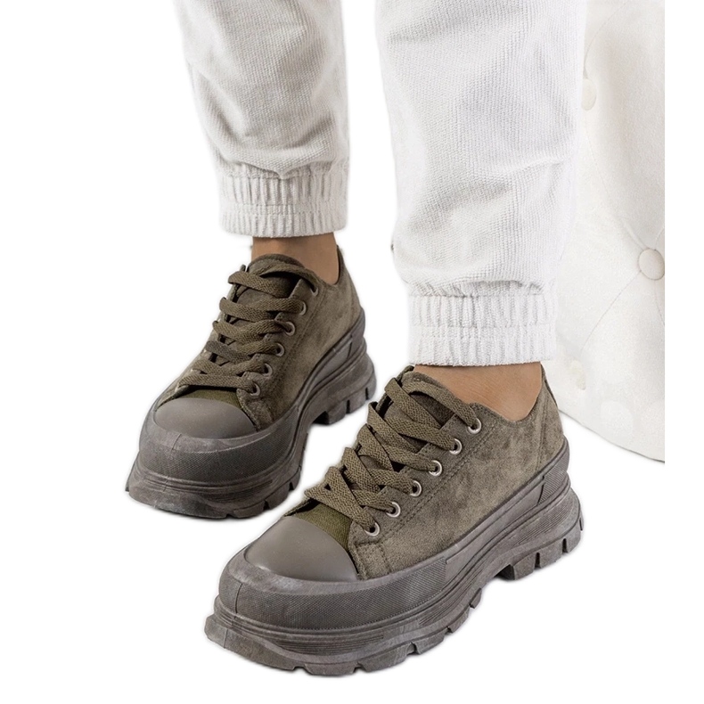 D/GMR Zöld Catullo tornacipő