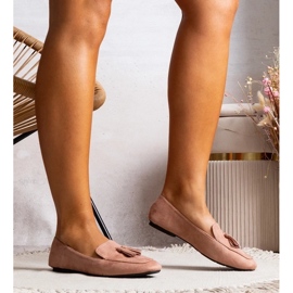 D/GMR Cillian rózsaszín öko-velúr balett lakások