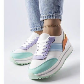 D/GMR Zöld tornacipő csillogó betétekkel a Langtól