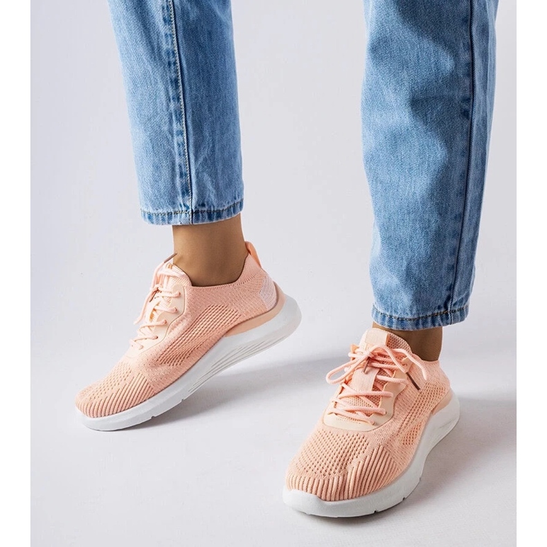 D/GMR Narancs-fehér tornacipő a Nelsontól narancssárga