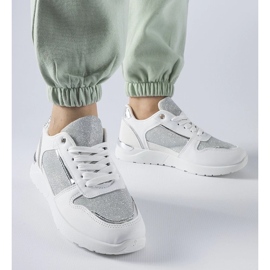 D/GMR A Facondo fehér tornacipő dekorszállal D/GMR A Facondo fehér tornacipő dekorszállal