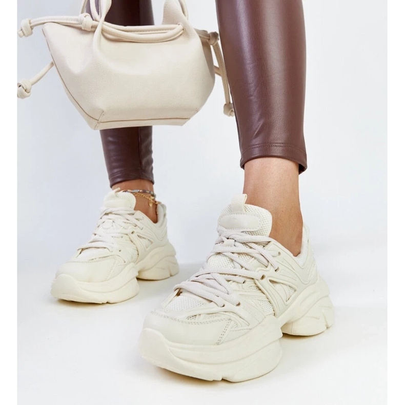 D/GMR Világos bézs színű Feaven sportcipő