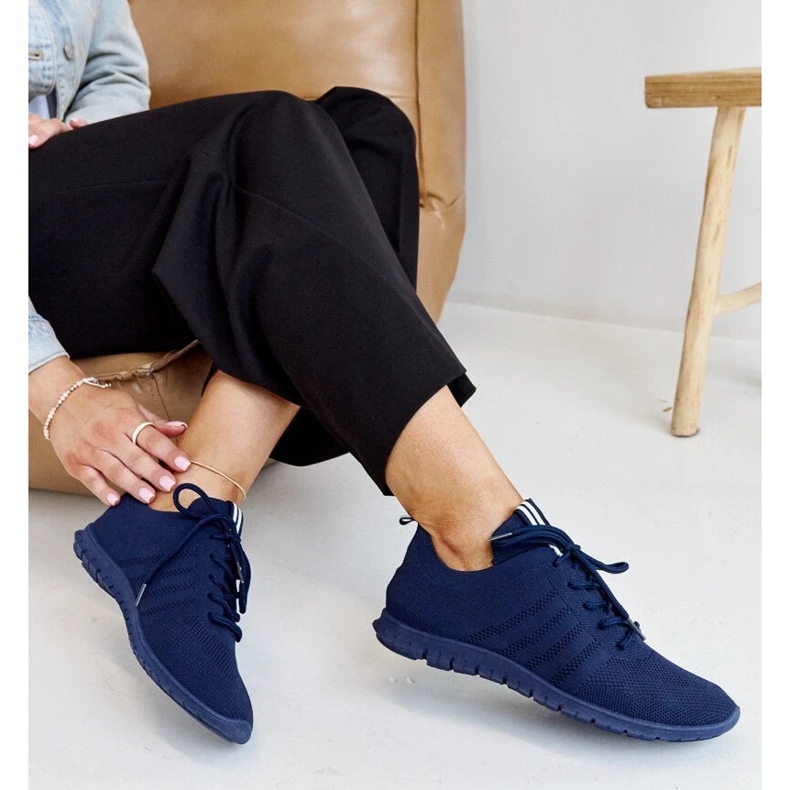 Sötétkék Shukornia sportcipő