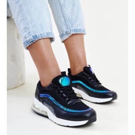 Fekete tornacipő Jelek hologrammal Fekete tornacipő Jelek hologrammal