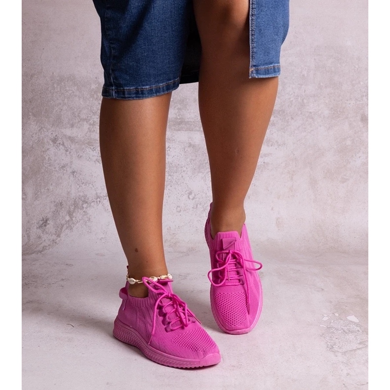 D/CEO Sötét rózsaszín Khitam sportcipő