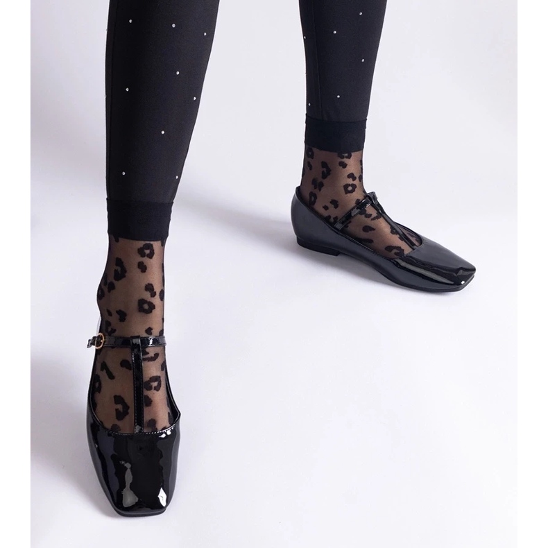 D/CEO Fekete lakk balettlakások Marseille övvel