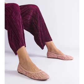 D/CEO Rózsaszín fonott balettlapok, Salinela D/CEO Rózsaszín fonott balettlapok, Salinela