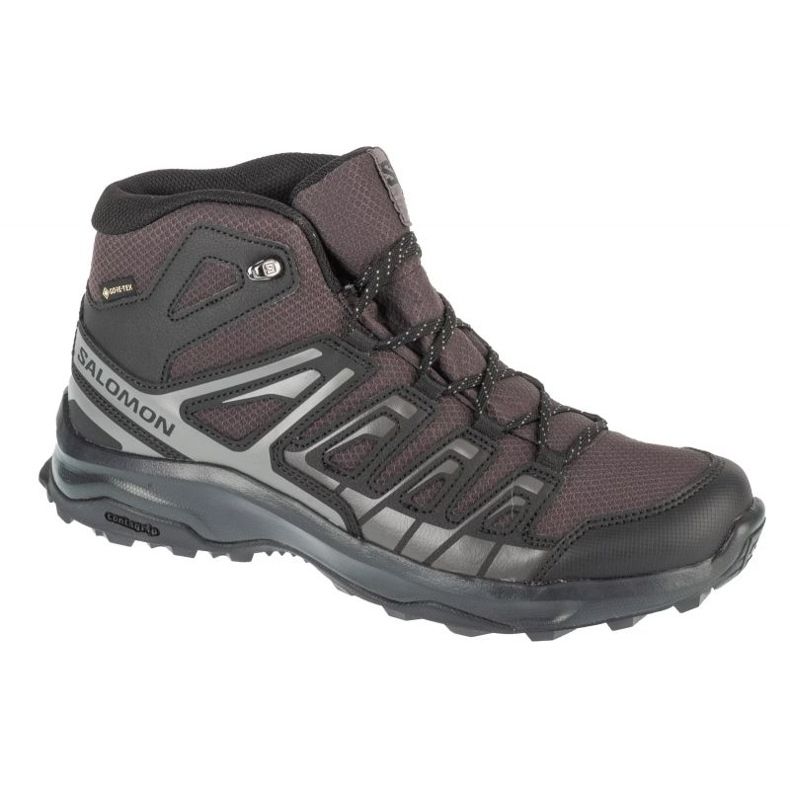Salomon Extegra Mid GTX L47800100 fekete-barna cipő