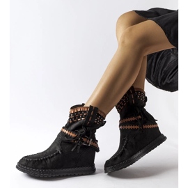 D/CEO A márka fekete ékes csizmája Beausoleil D/CEO A márka fekete ékes csizmája Beausoleil