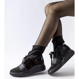 D/CEO Fekete Spoleto ékzoknis bokacsizma