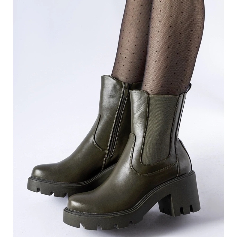 D/CEO Sötétzöld Hattiesburg bokacsizma