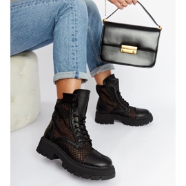 D/CEO Fekete átlátszó Waldeck csizma D/CEO Fekete átlátszó Waldeck csizma