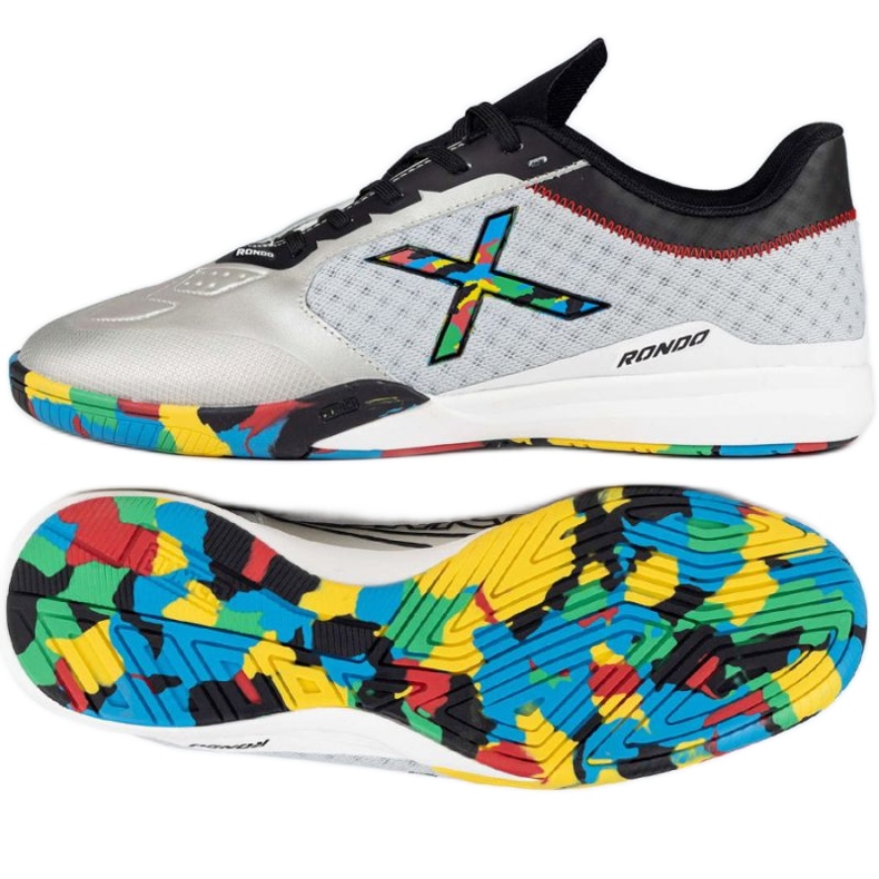 Munich Labdarúgó -cipő müncheni rondo olimpix 4770014 -ben ezüst