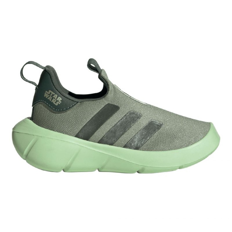 Adidas Monofit Mandalorian és JI0502 zöld cipő