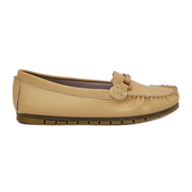 S.Barski Lapos bőrkosár dekorációval S. barski lr51-547 sárga S.Barski Lapos bőrkosár dekorációval S. barski lr51-547 sárga