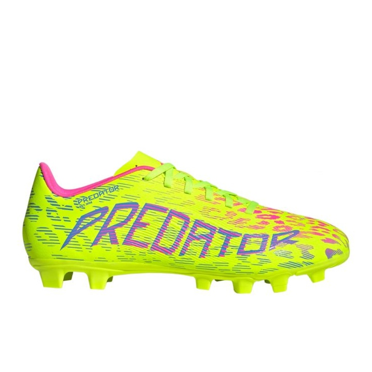Adidas Predator Club FG/MG ID1324 labdarúgó cipő sárga Adidas Predator Club FG/MG ID1324 labdarúgó cipő sárga