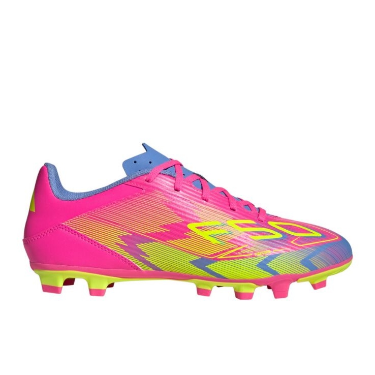 Adidas F50 Club FG/MG JH6420 labdarúgó cipő rózsaszín