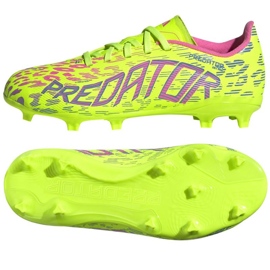 Adidas Predator League FG/MG ID3748 labdarúgó cipő sárga