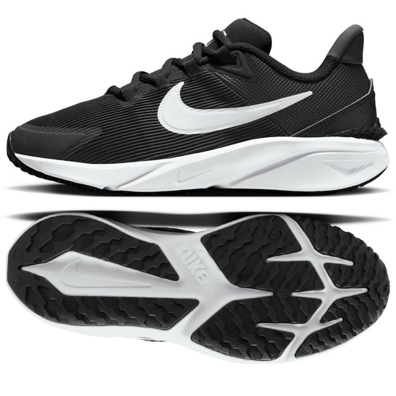 Nike Star Runner 4 DX7615-001 futócipő fekete