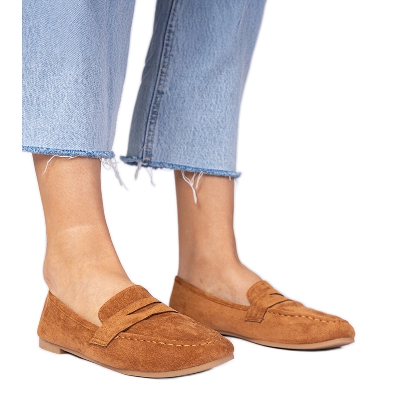 Barna elegáns cipők az Ekozamszból