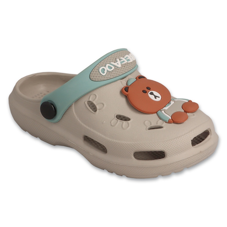 Befado gyermekek flip bézs 159p113 medvék