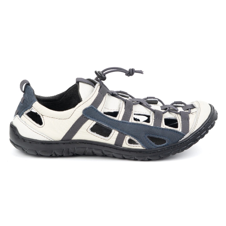 Olivier Férfi bőr kerékpáros cipő 262Kz fehér