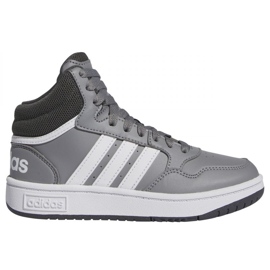 Adidas Hoops Mid 3,0 K IF2721 cipő szürke Adidas Hoops Mid 3,0 K IF2721 cipő szürke