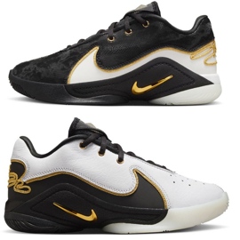 Nike LeBron XXII BHM GS HV8616-100 cipő fekete