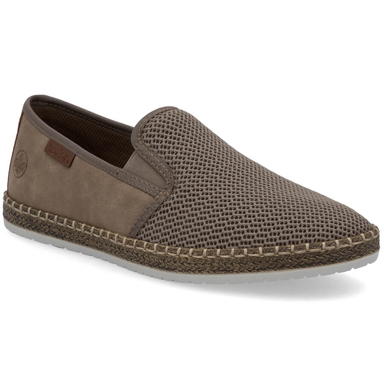 Férfi cipő beillesztett bézs rieker b5265-65