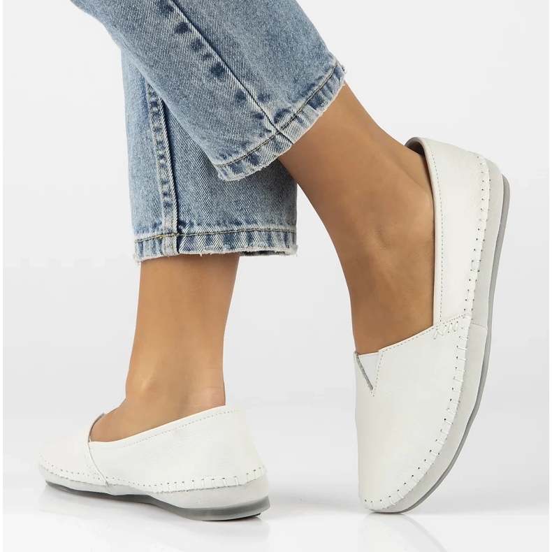 Filippo DP031/25 Bőr Laaferek fehér