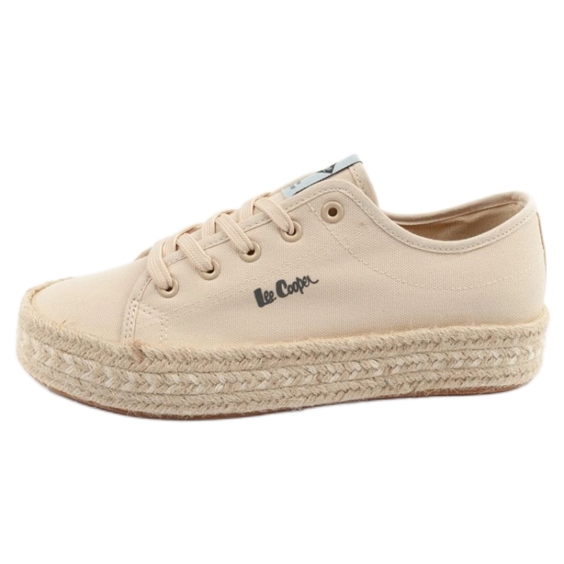 Lee Cooper LCW-25-44-3215L cipő bézs espadrilles