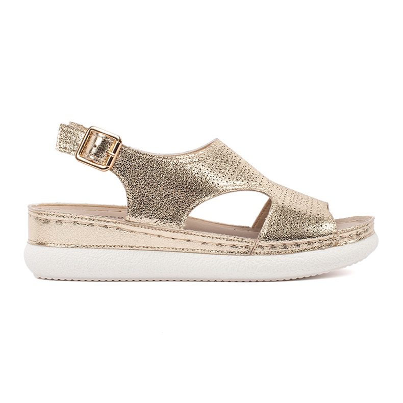 Goodin Arany szandál egy könnyű platformon aranysárga Goodin Arany szandál egy könnyű platformon aranysárga