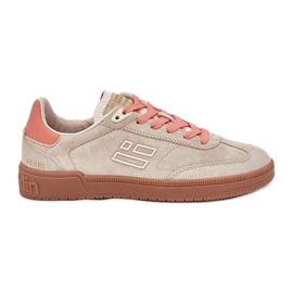 Suede Sports Shoes Női cipők D.Franklin DFSH387005 bézs
