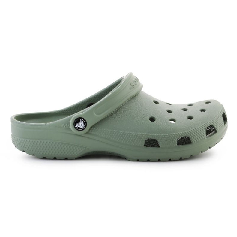 CROCS Classic 10001-308 zöld papucs