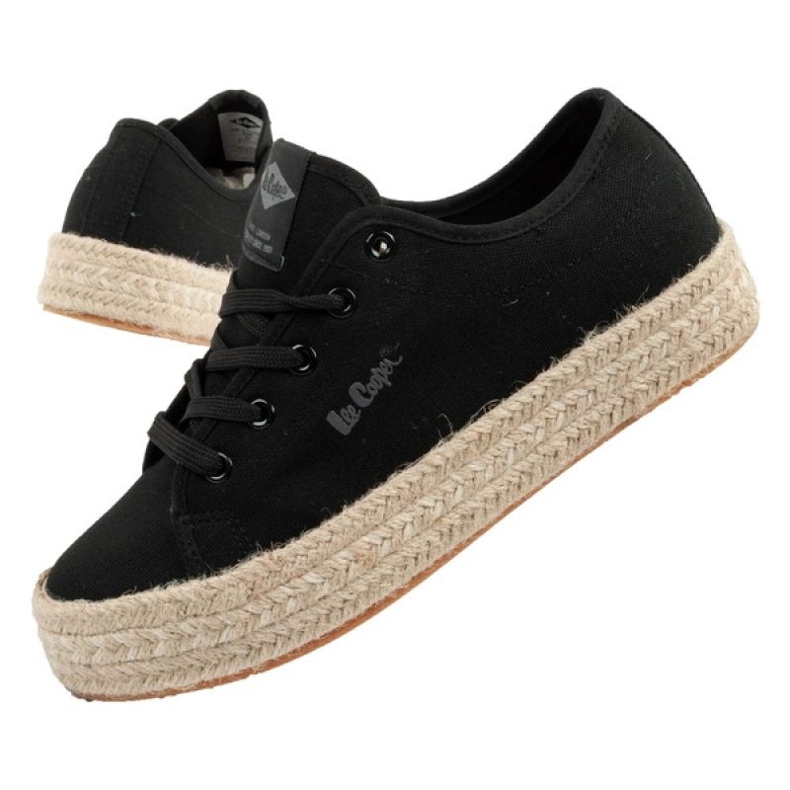 Lee Cooper Shoes Espadrilles női LCW-25-44-3216L fekete