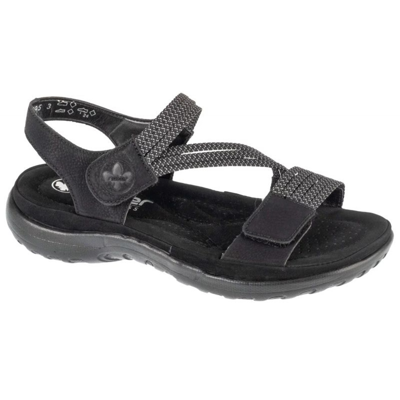 Rieker Sandals 64870-00 szandál fekete